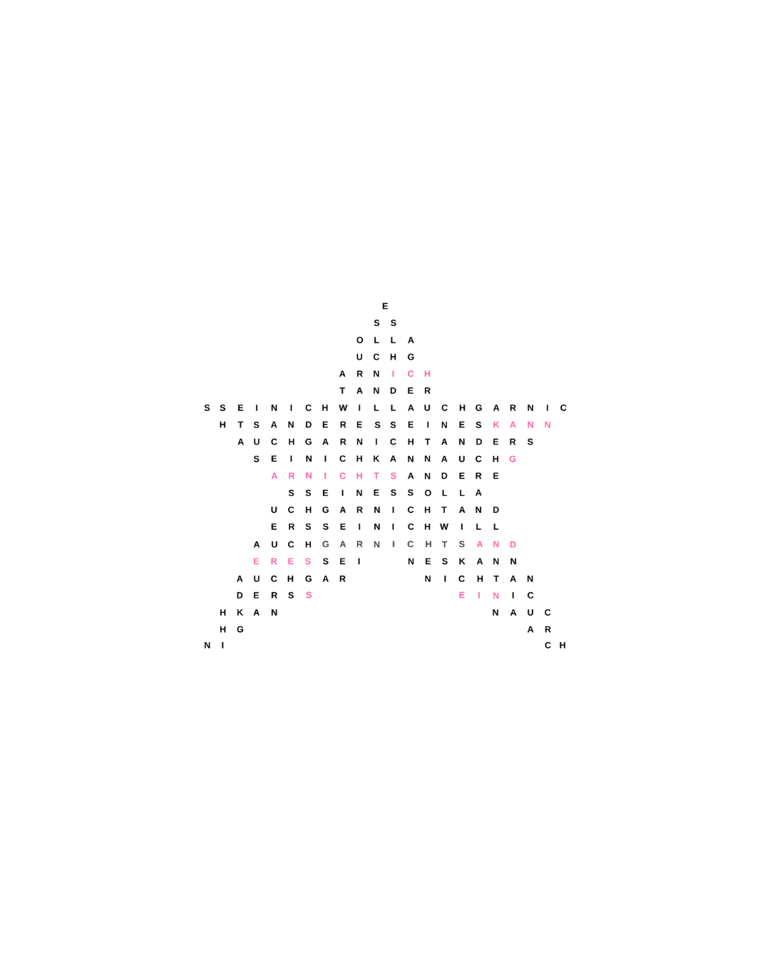 Merchandise T-Shirt White/Pink Hinten
