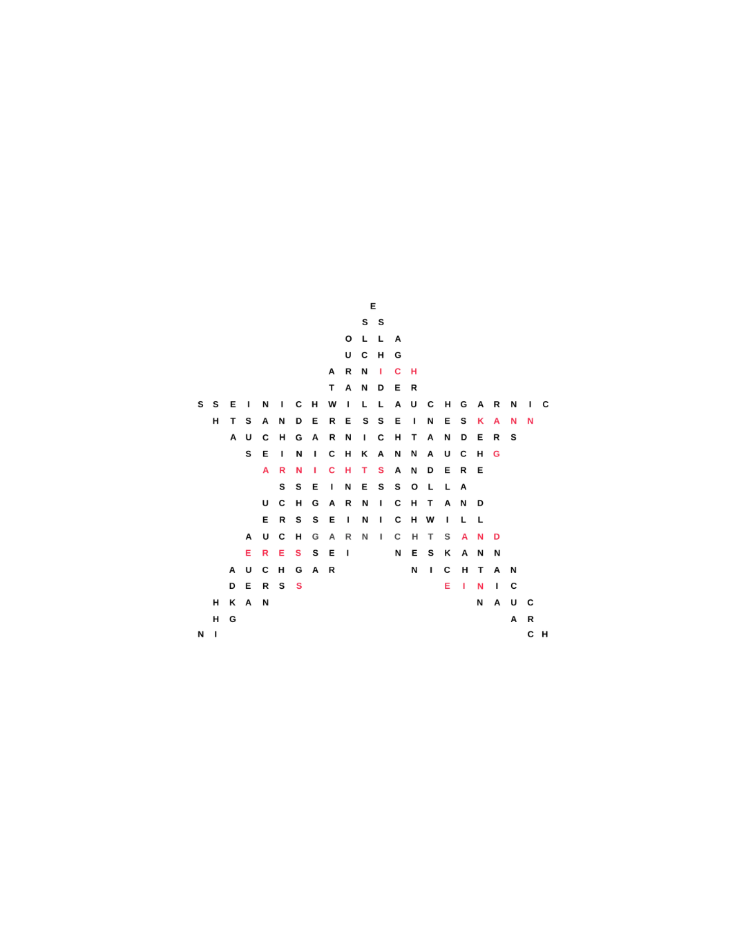 Merchandise T-Shirt White/Red Hinten