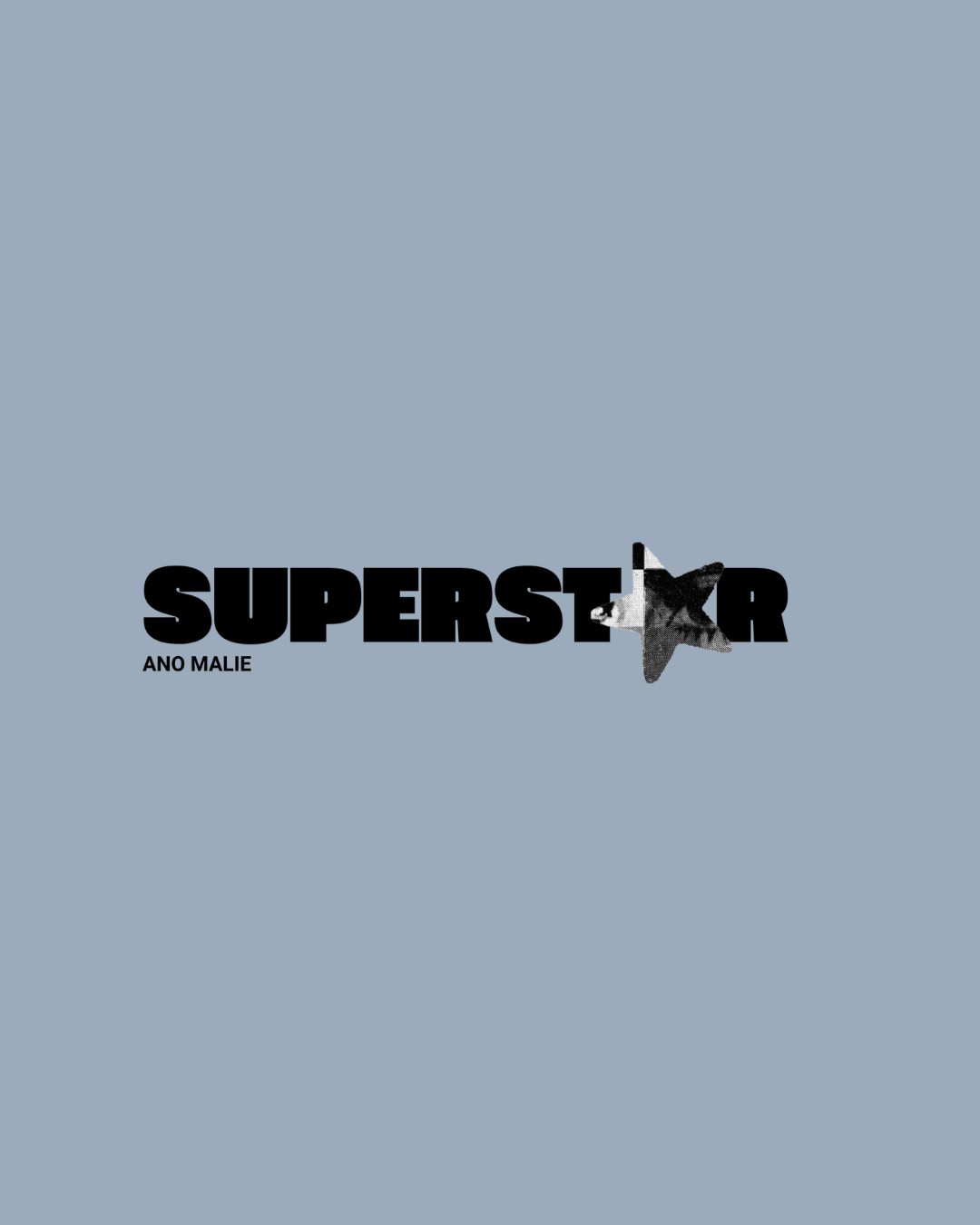 Merchandise T-Shirt Blau Vorne